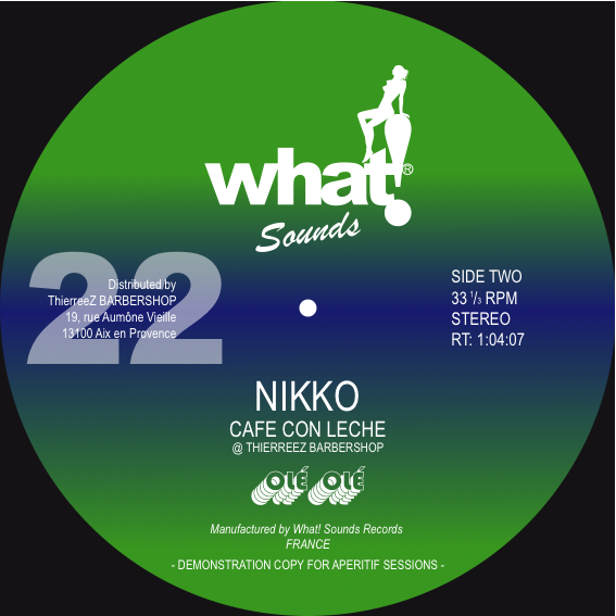 APERITIF NUMBER 22 CAFE CON LECHE @ THIERREEZ BARBERSHOP ( MIXED BY NIKKO )