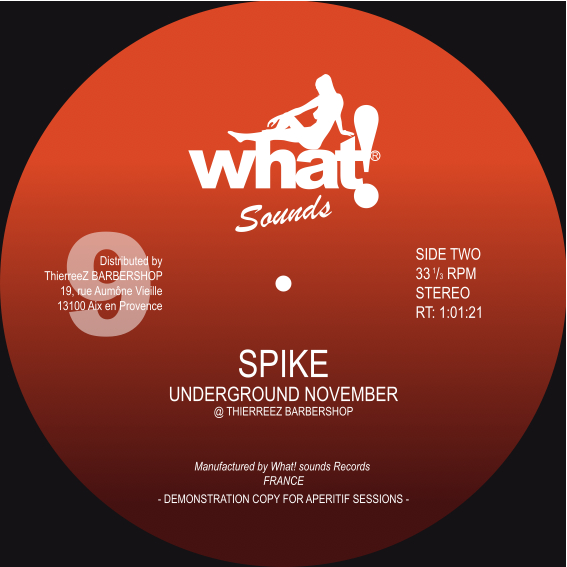 APERITIF NUMBER 09 LIVE DEEP HOUSE @ THIERREEZ BARBERSHOP ( MIXED BY SPIKE )