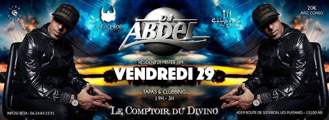 DJ ABDEL COMPTOIR DU DIVINO